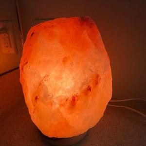 Photo of Large Himalayan Salt Lamp, heavy marble base