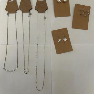 Photo of Jewelry group of silver