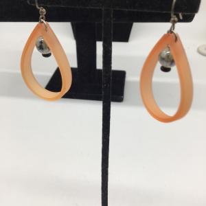 Photo of Rubber material fashion Earrings