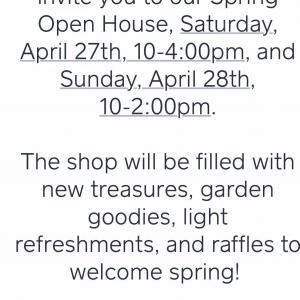 Photo of Main Street Vintage “In Full Bloom” Spring Open House, 4/27 & 4/28
