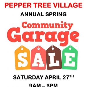 Photo of Pepper Tree Village Annual Spring Community Garage Sale