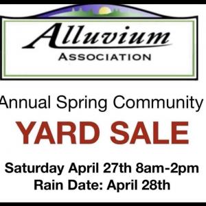 Photo of Alluvium Spring Community Yard Sale