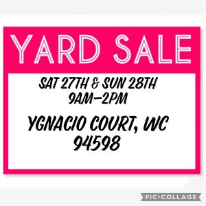 Photo of Yard sale!!!