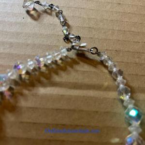 Photo of CLEAR BEADED NECKLACE