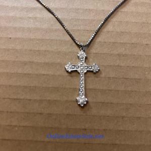 Photo of SILVER CROSS NECKLACE