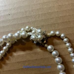 Photo of DOUBLE PEARL NECKLACE