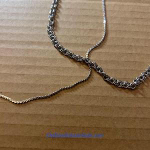 Photo of 2 SILVER CHAINS
