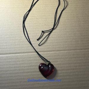 Photo of RED HEART NECKLACE