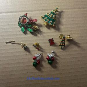 Photo of ASSORTED CHRISTMAS JEWELRY