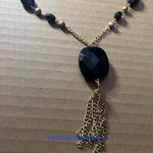 Photo of GOLD AND BLACK NECKLACE