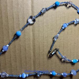 Photo of BLUE BEADED NECKLACE