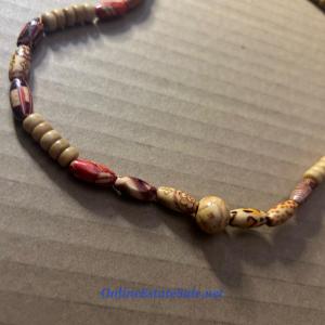 Photo of WOOD BEADED NECKLACE