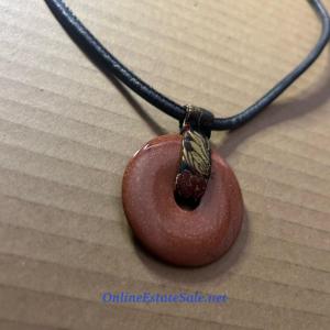Photo of BROWN PENDANT NECKLACE