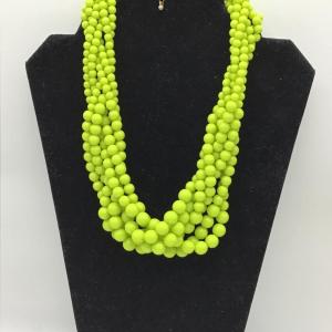 Photo of Green/yellow beaded necklace