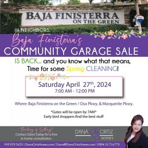 Photo of Mission Viejo - Baja Finisterra on the Green Community Garage Sale