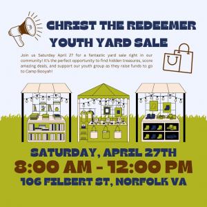 Photo of Christ the Redeemer Youth Yard Sale