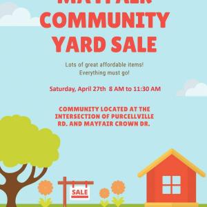 Photo of The Mayfair Community Yard Sale