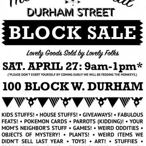 Photo of 100 Block of W Durham St Multi-Family Yard Sale