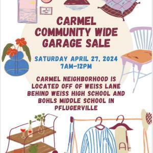 Photo of Carmel Community Garage Sale