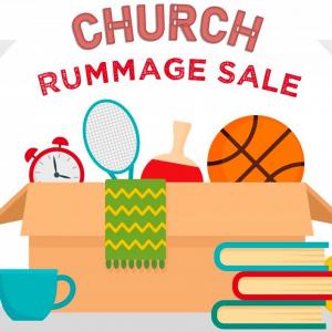 Photo of CHURCH RUMMAGE - Annual Spring Sale - NOTE NEW LOCATION SPACE