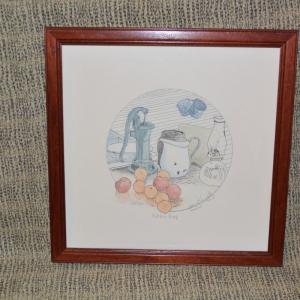 Photo of Framed and Matted Signed & Numbered Art Print "Kitchen Pump" by Greg Kempf 658/9
