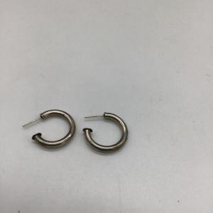 Photo of Small silver hoop earrings