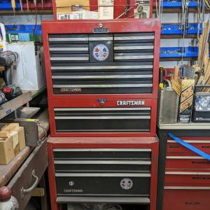 Photo of # Set Craftsman Tool Chest Set, Contents Included!