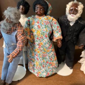 Photo of Miniature African American custom dolls