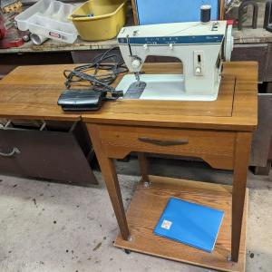 Photo of Vintage Singer Fashion Mate 257 Sewing Desk