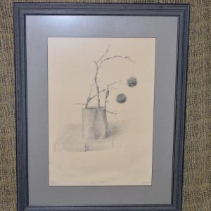 Photo of Framed & Matted "Bobby's Bouquet" Original Signed Print by Herb Jones 238/300