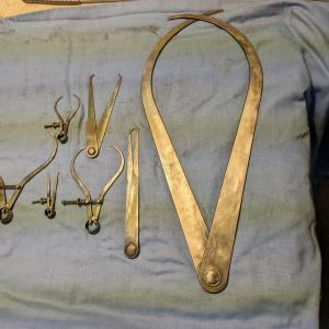 Photo of Delightful Lot of Vintage Calipers
