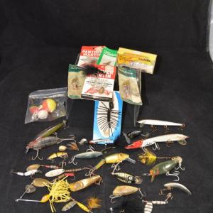Photo of Lot of Vintage Fishing Lures