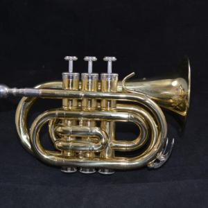 Photo of MENDINI Pocket Trumpet No Case 9.75"x6.5"
