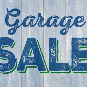 Photo of Garage Sale this weekend! April 27 and April 28 8am- 3pm!