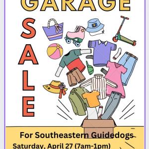 Photo of Sale to benefit Southeastern Guidedogs