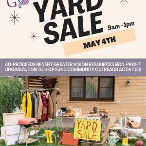 Photo of Greater Vision Yard Sale