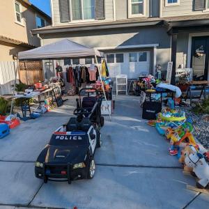 Photo of Spring cleaning yard sale