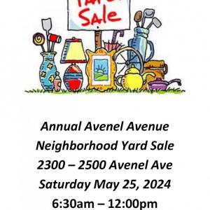Photo of Annual Avenel Avenue Neighborhood Yard Sale!!
