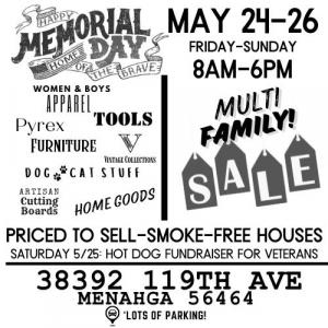 Photo of Memorial Day Weekend 3 Day Sale