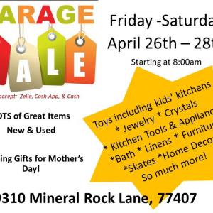 Photo of Yard Sale - New and Used Items - Great Items for Mother's Day Gifts