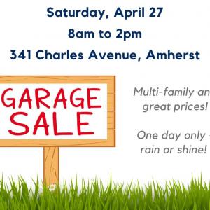 Photo of MULTI FAMILY ONE DAY GARAGE SALE - 341 Charles Avenue (Amherst)