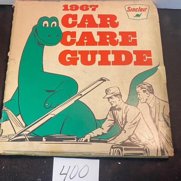 Photo of Vintage 1967 Sinclair Car Care Guide