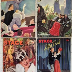 Photo of Lot of 4 Stage-The magazine of After Dark 1937 and 1939