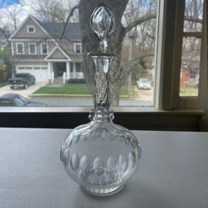 Photo of Victorian Crystal Decanter with Stopper