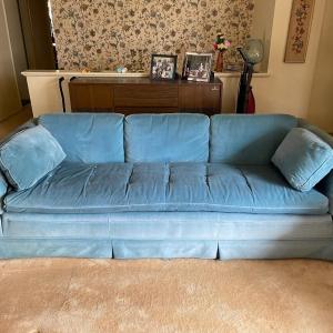 Photo of Vintage Blue Sofa / Couch