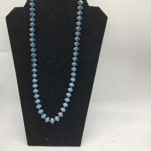 Photo of Blue beaded necklace