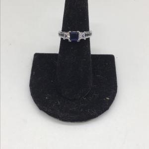 Photo of 925 blue gem ring