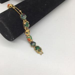 Photo of Vintage frog and leaf charm bracelets