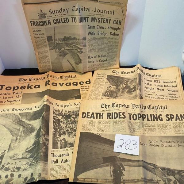 Photo of Vintage Topeka Papers