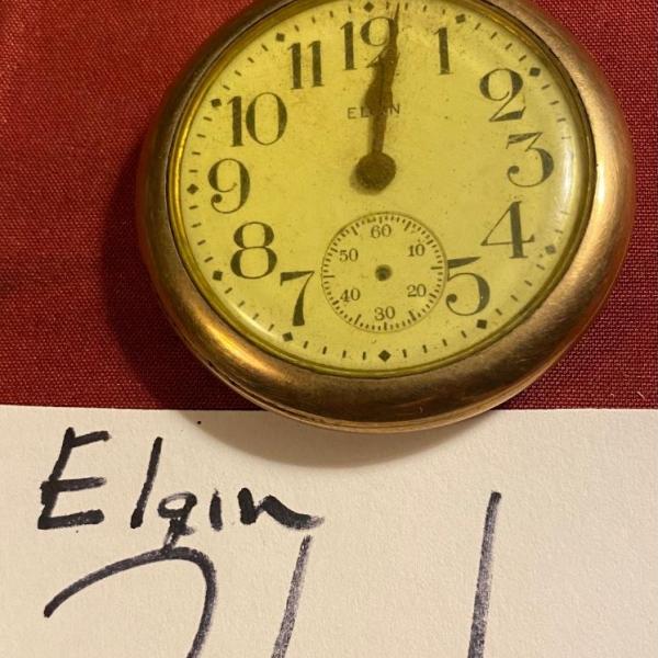 Photo of Vintage Elgin Pocket Watch